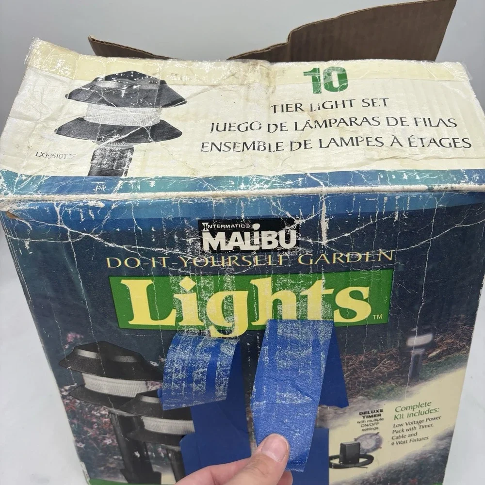 Intermatic Malibu 10 Light Set Light Tier Landscaping Lights LX10610T25 READ